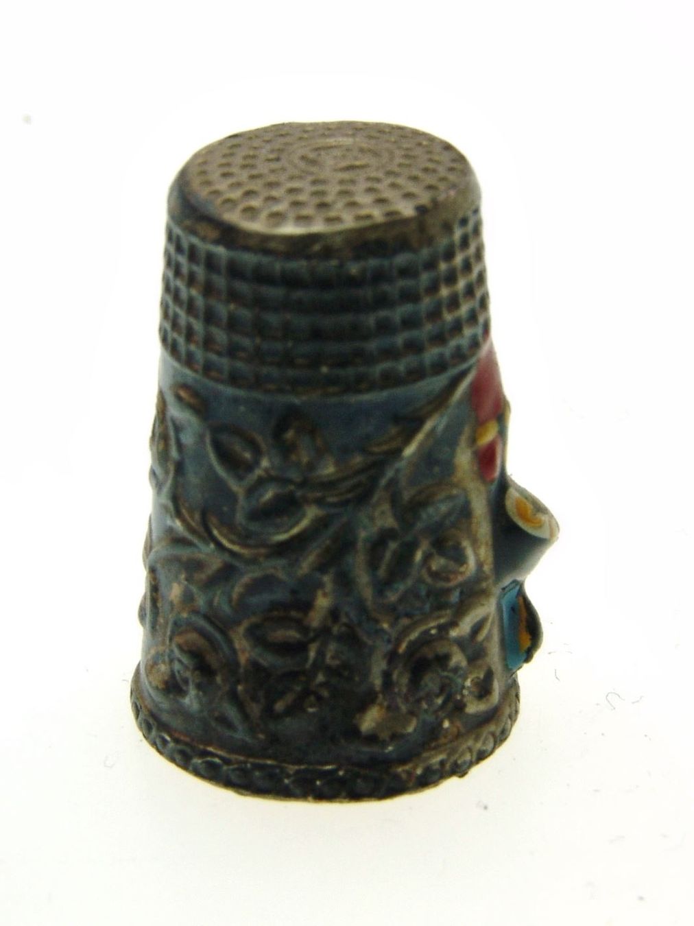 Ditali: Fingerhut mit Blumenmotiv (6) – Usato da Langenthal venduto da Sherkaan 3