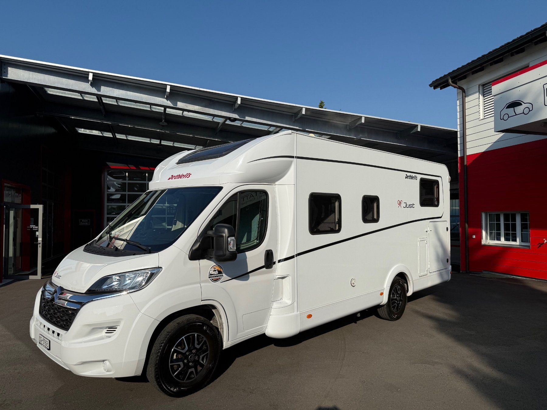 Fiat Veicoli da campeggio: Dethleffs Just 90 T7052 – Usato da Marbach SG venduto da Tcelica