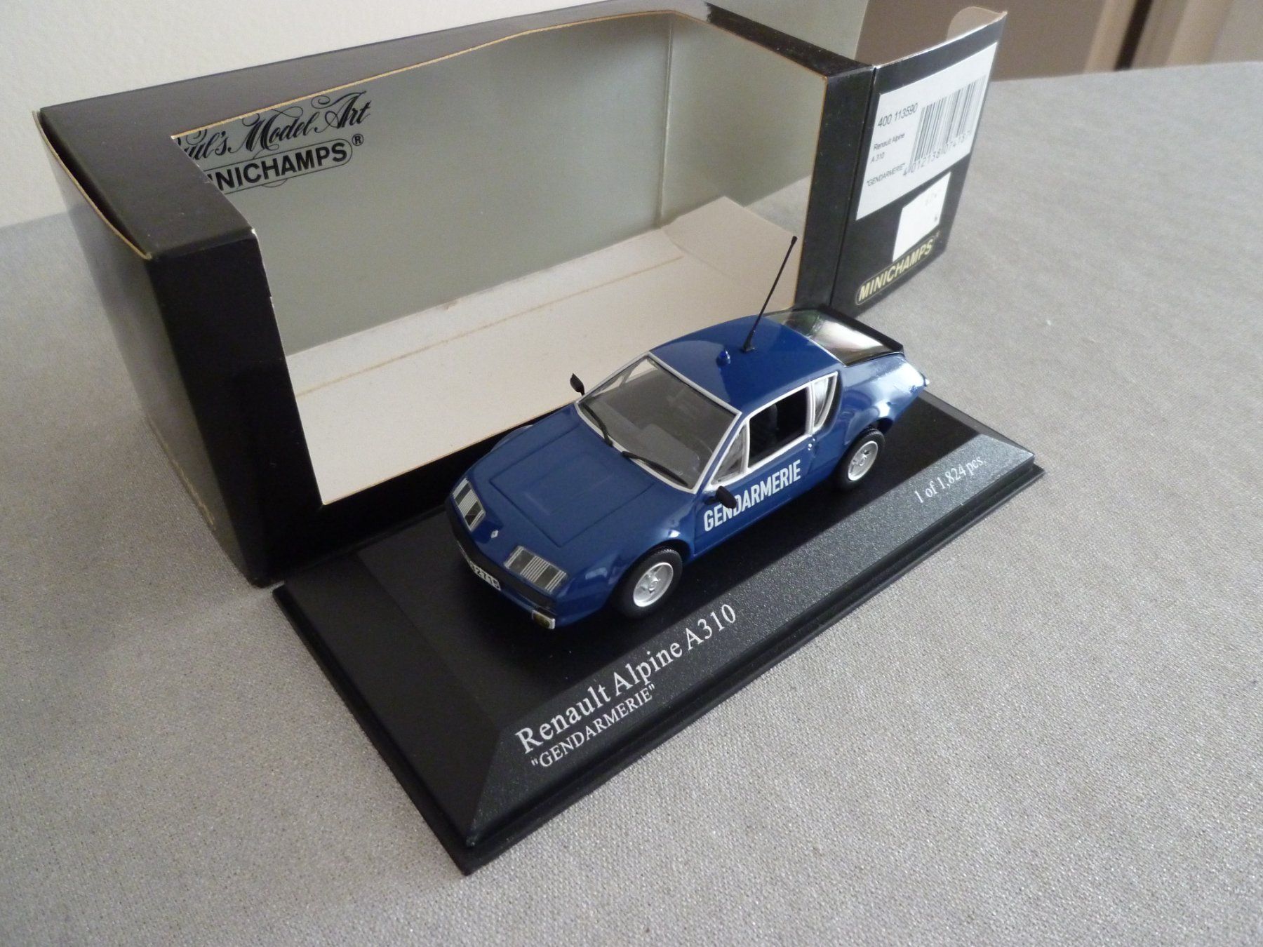 Renault Modellautos: Renault Alpine A310 "Gendarmerie" – Neu und originalverpackt aus Flawil von Imperiosud 6