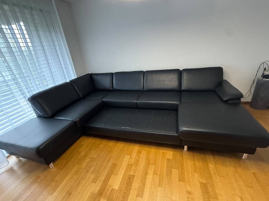 Sofas: Sofa / Wohnlandschaft Echtleder – D'occasion à Ottoberg par daere4 2