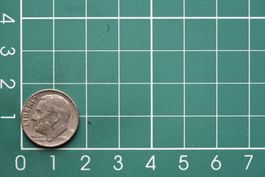 währung usa one dime 1969