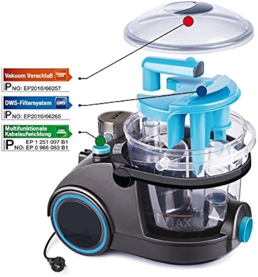 Staubsauger & Zubehör: Water Hepa Filter Vacuum Cleaner - ani Allergy – Gebraucht aus Zürich von O.Bond 1