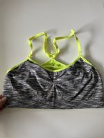 H&M Sport BH, Grösse M, Grau/Neon, Neuwertig für Sport!