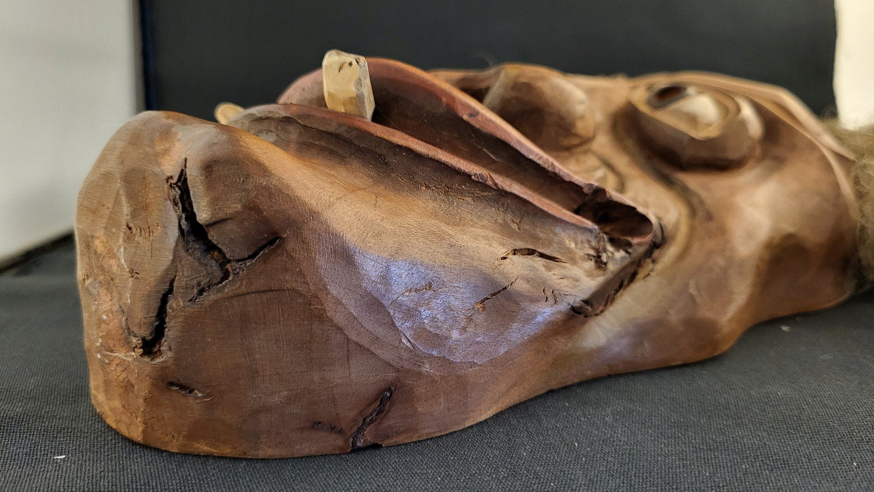 Altro in Antiquarato & Arte: Handgearbeitete Holzmaske Wallis??? – Usato da Basel venduto da spinne02 5