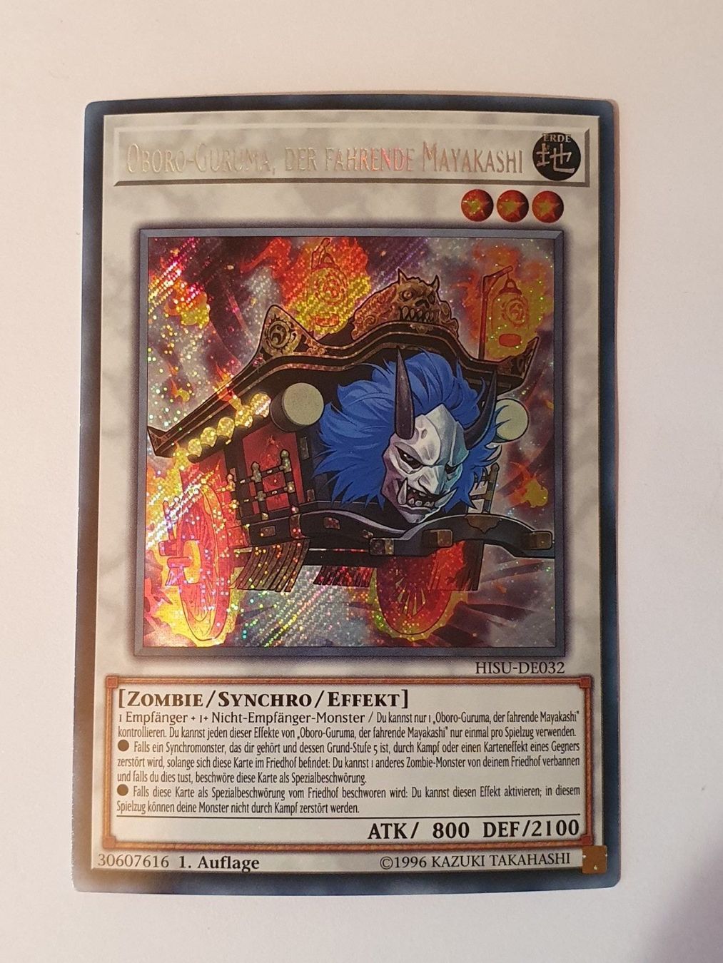 Yugioh Sammelbilder & Trading cards: Oboro Guruma, der fahrende Mayakashi – Gebraucht aus Oberdorf BL von BaldenEagle