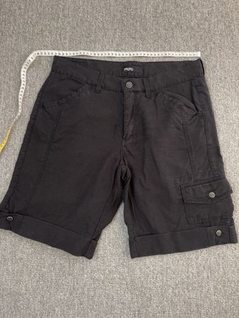 Kurze Hose, aus Leinen