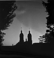 Originalfoto 1960er, St. Gallen, Kloster