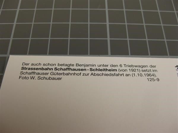 Cartoline postali: AK StSS Schaffhausen Schleitheim – Nuovo (secondo la descrizione) da Malters venduto da Marosko 1