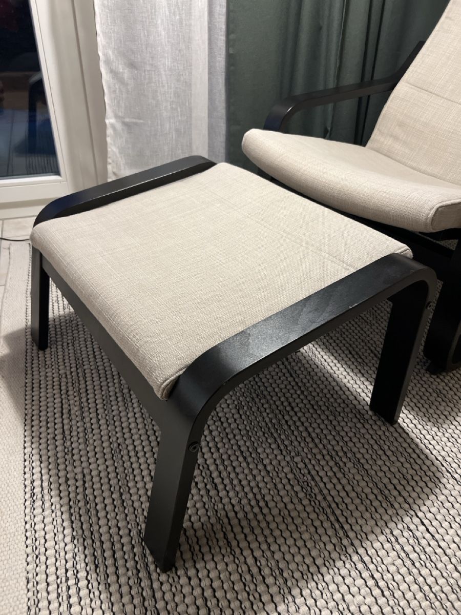 Ikea Sessel: IKEA POÄNG Sessel mit Hocker – Gebraucht aus Jona von lala410 4