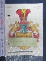 FAMILIENWAPPEN " GODAT LES-BOIS JURA " KARTE 15x10cm