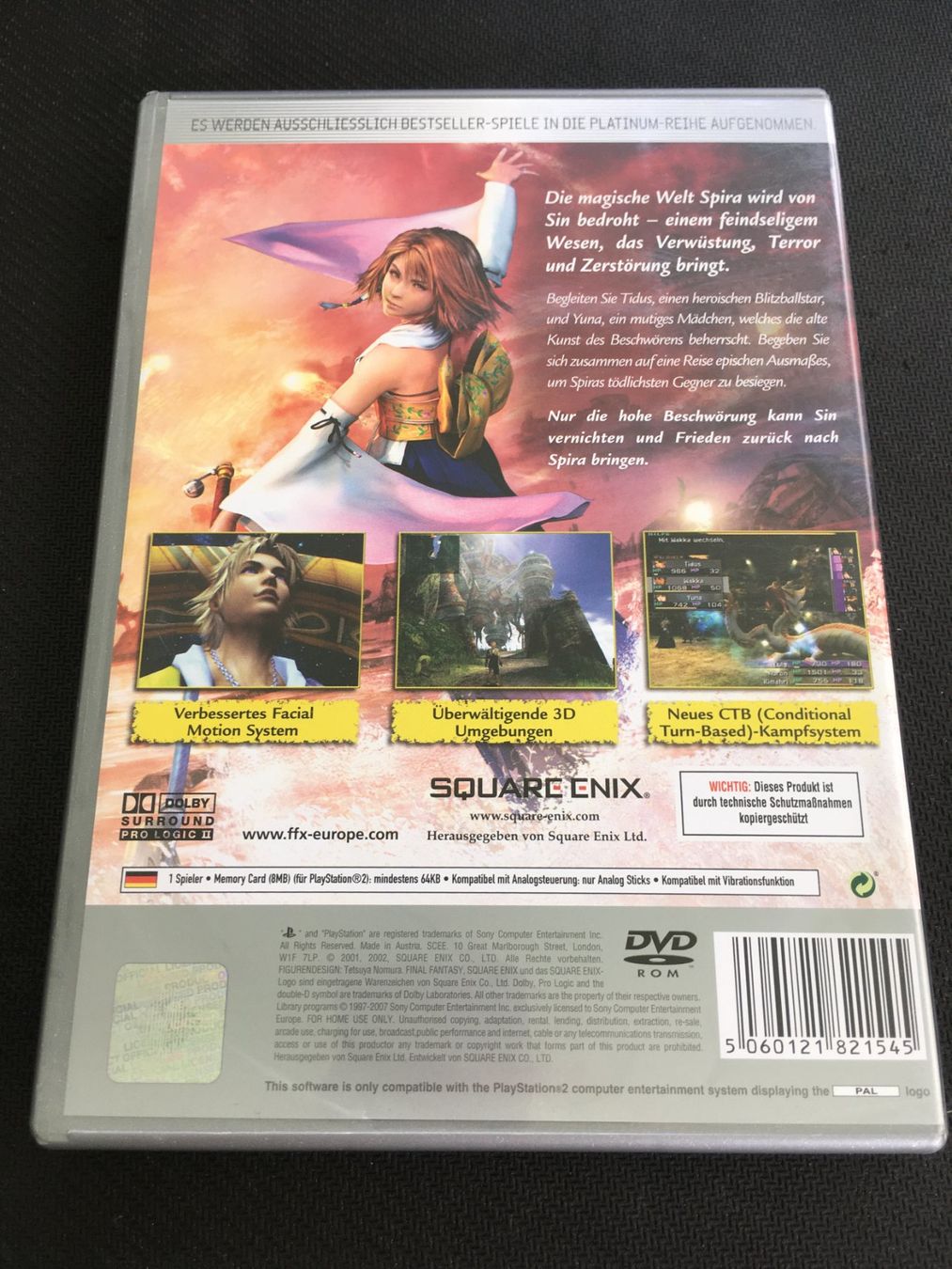 Sony Giochi: Final Fantasy X - PS2 / Playstation 2 – Usato da St.Gallen venduto da Punktchen01 1