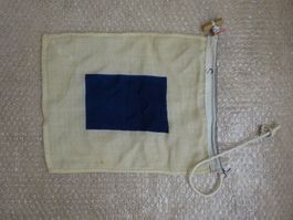 Signalflagge "S" Jacht / Vintage