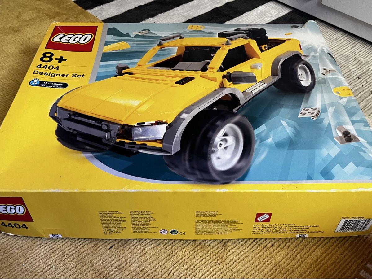 Lego Giocattoli: LEGO 4404 Designer Set Auto unvollständig  – Usato da Winterthur venduto da trudirosa