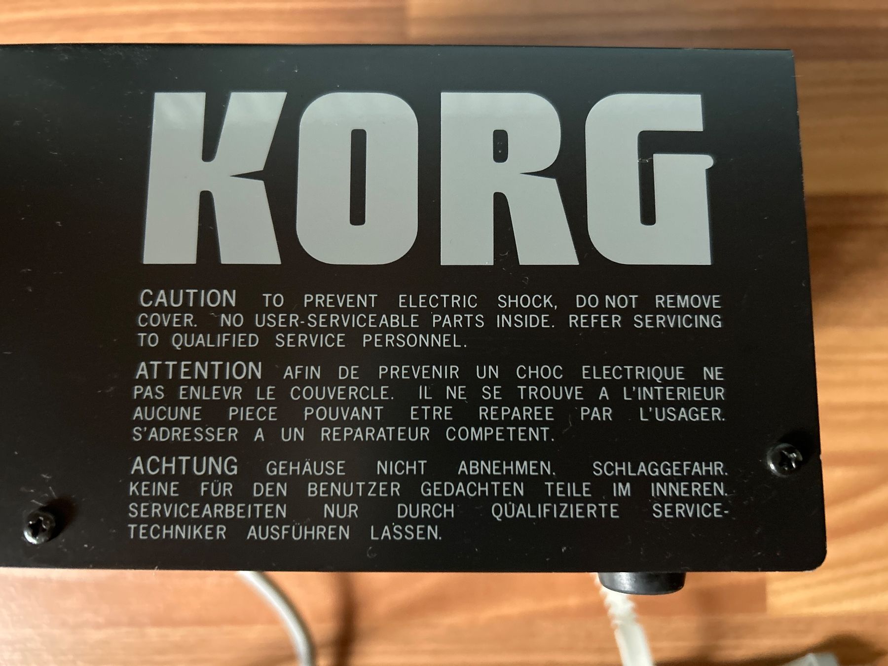 Korg Instruments de musique: Korg Interface ADC / LFO Amp Trigger Processor ♫ – D'occasion à Villnachern par RicardoMary 4