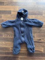 Hessnatur Wollfleece Overall aus Bio-Merinowolle, Gr. 62/68