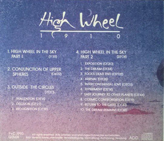 CDs: High wheel - – Neu (gemäss Beschreibung) aus Jegenstorf von Ak50 1