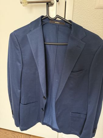 Windsor Sakko mit Hose Grösse 48 dunkelblau für Frühling/Som