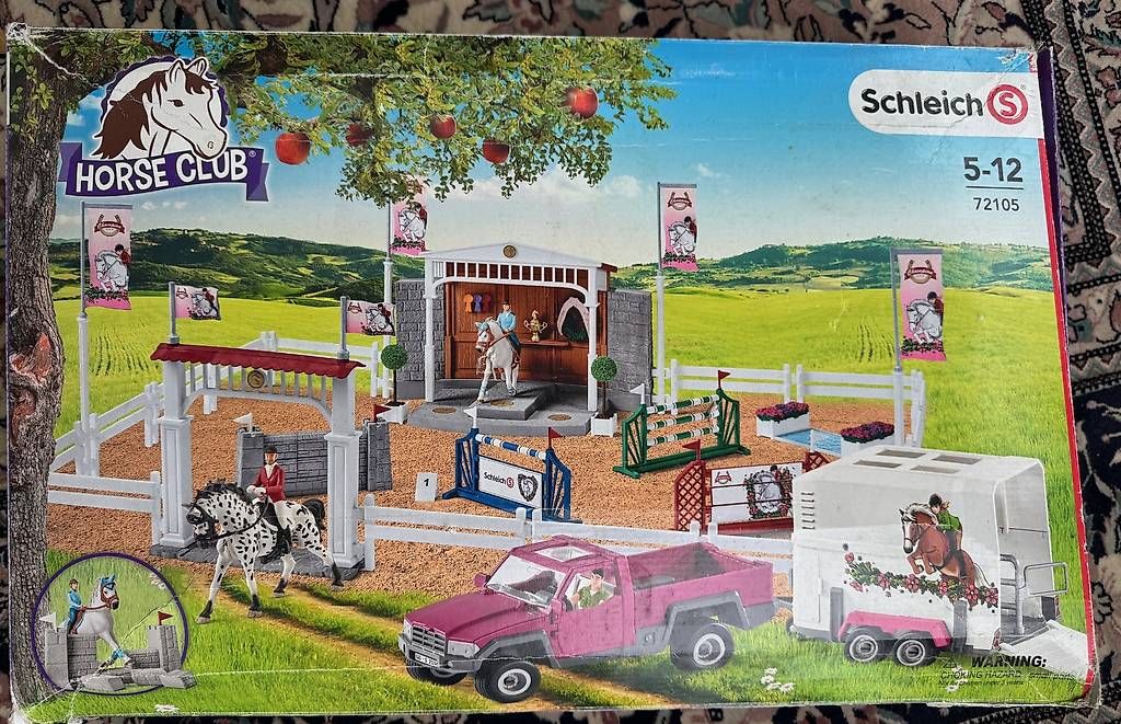 Giocattoli: Schleich grosses Reitturnier mit Pickup – Usato da Horgen venduto da simonell75