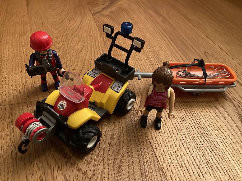 Giocattoli: Playmobil Bergrettung Quad  – Usato da Winterthur venduto da Rawille 1
