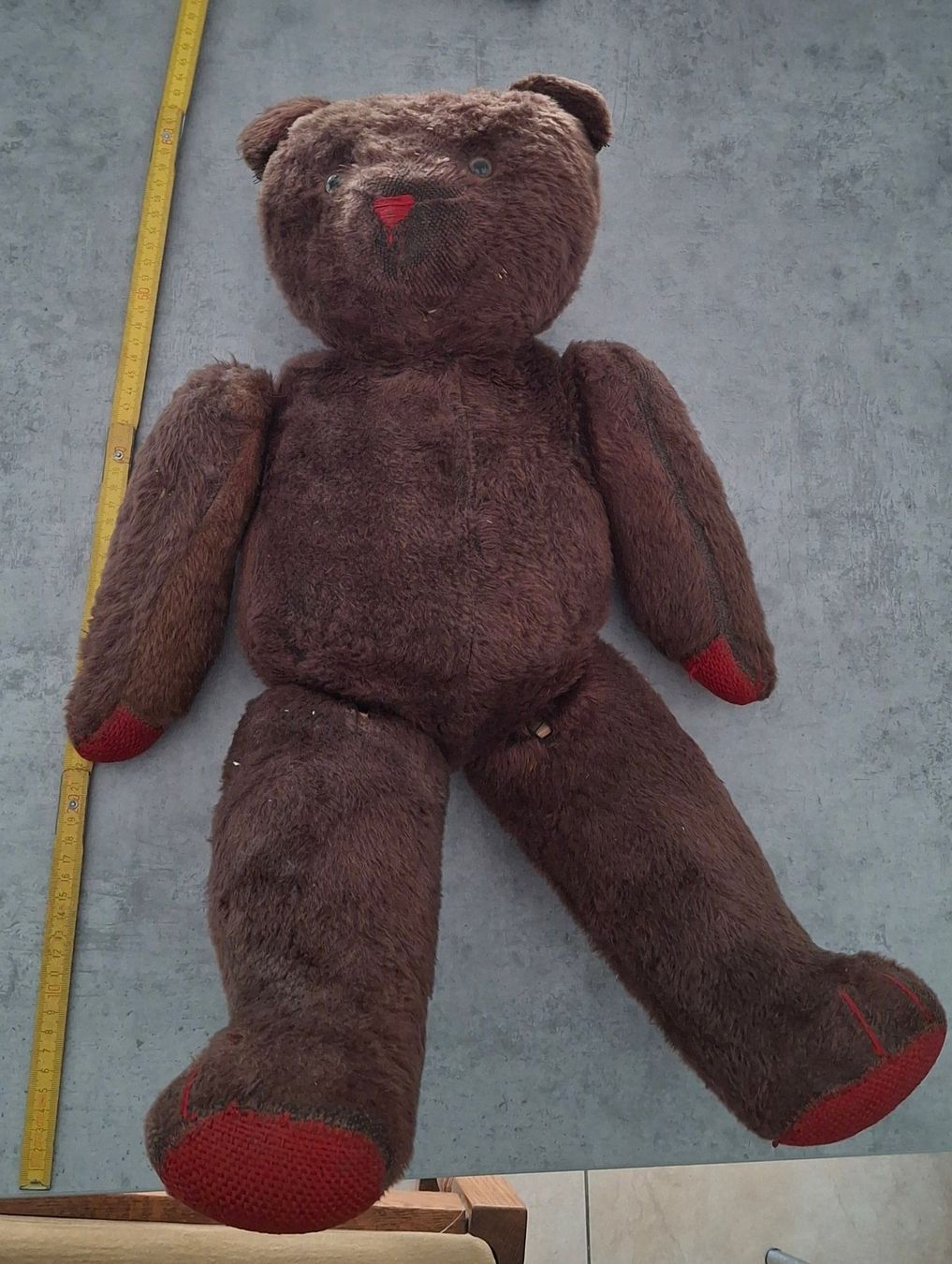 Giocattoli: Antiker dunkelbrauner Teddybär – Usato da Reinach BL venduto da Chela04 4