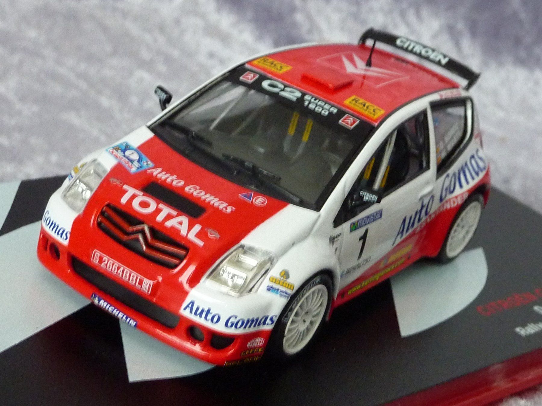 Citroën Modellini d'auto: Citroen C2 Super 1600  1:43 – Nuovo e nell'imballaggio originale da Dürrenäsch venduto da modellautos4you