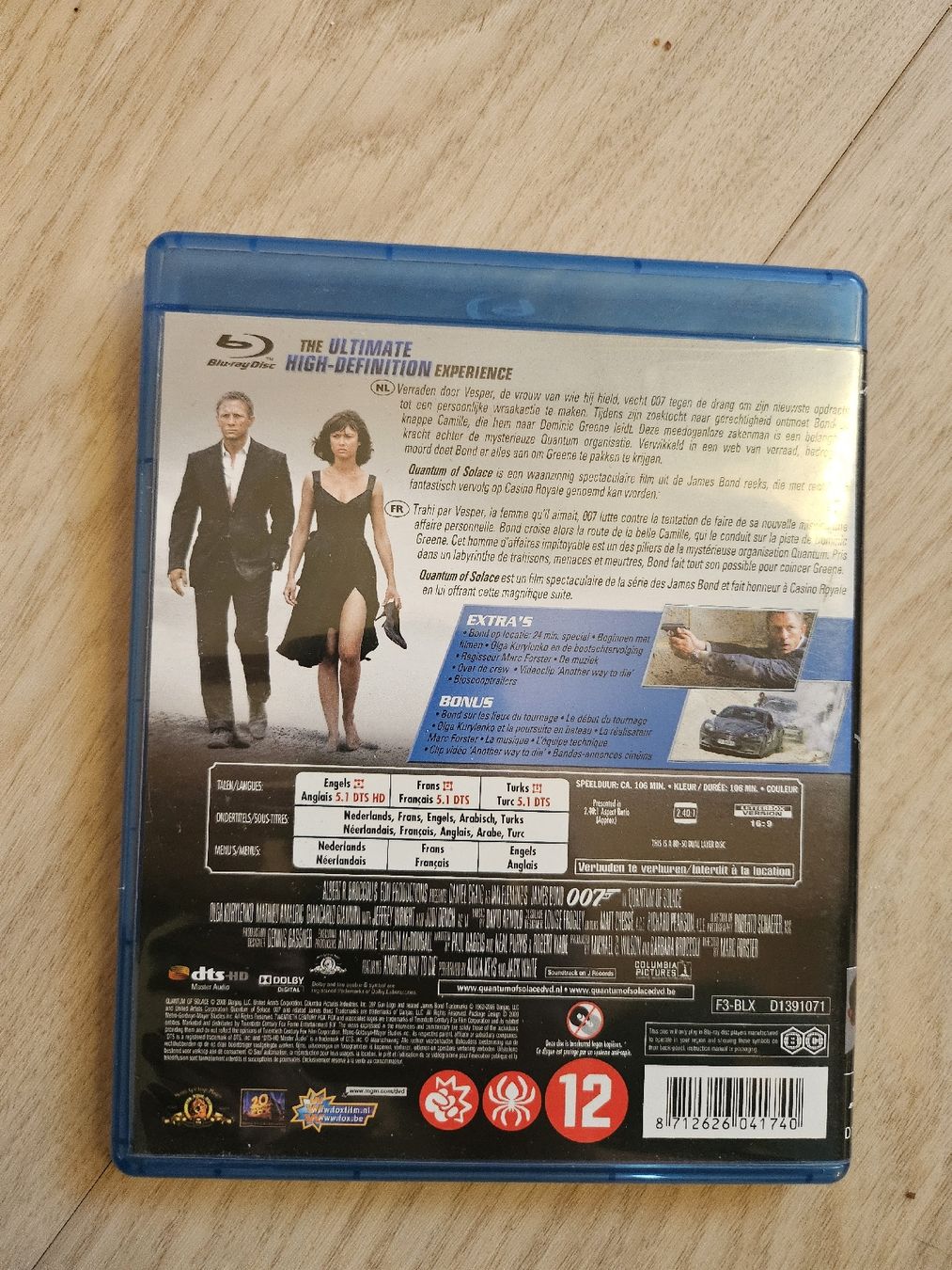 Tutti i DVDs: James Bond 007 - Quantum of Solace - Blu-ray – Usato da La Joux FR venduto da car_ck96 2