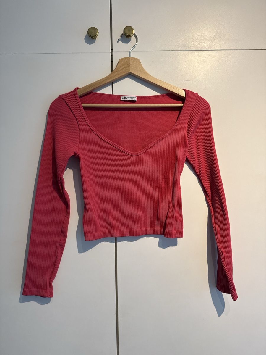 Zara Top: Top rose Zara - Taille M-L – Usato da Genève venduto da sar_852v 1