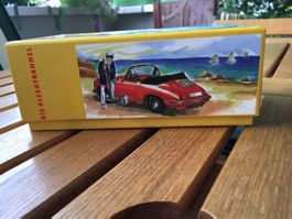 Porsche 356 1:32 "die Blechtrommel" Uhrwerk i.O. + Schlüssel