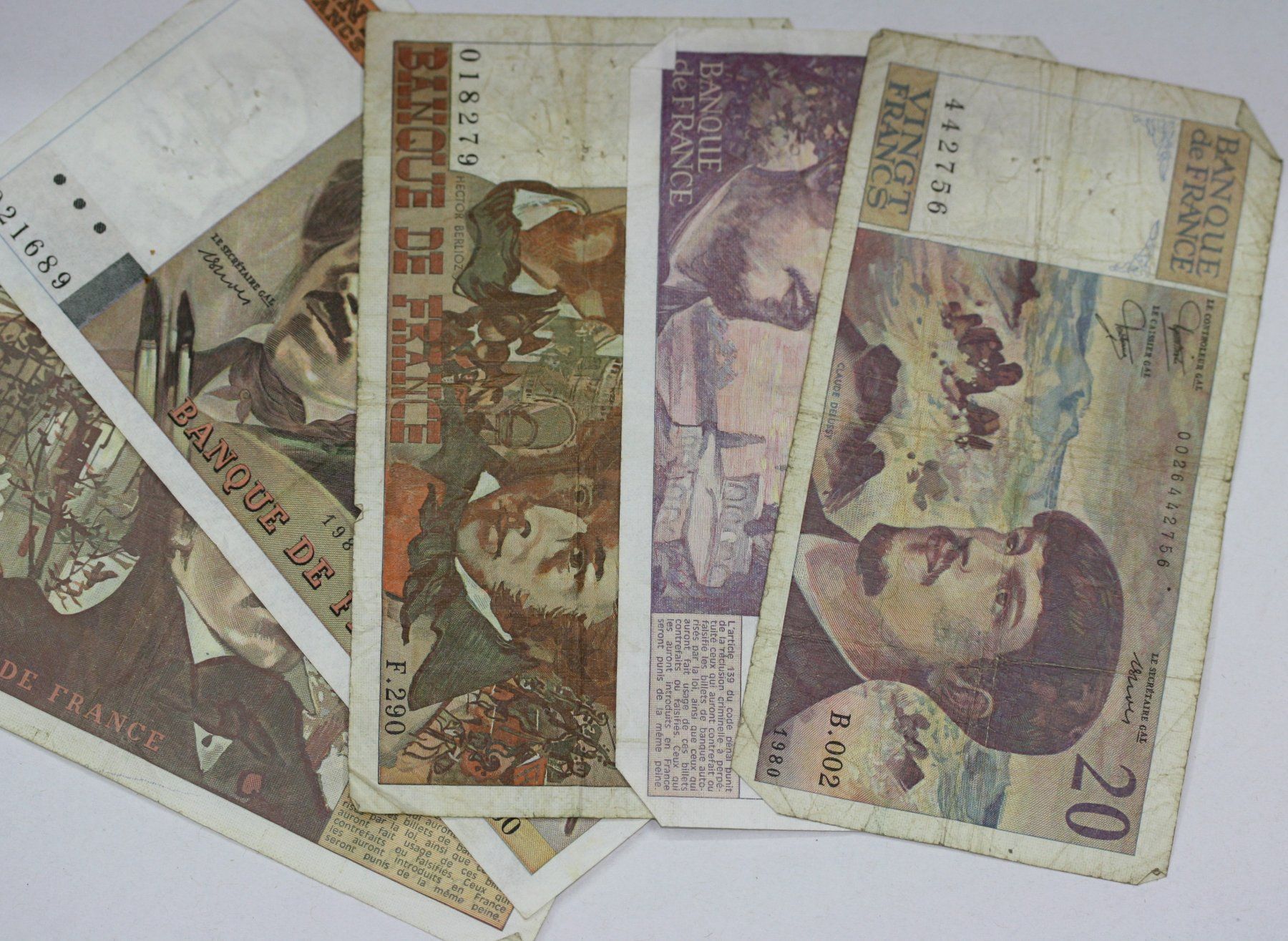 Banconote: Banknoten Frankreich – Usato da Chur venduto da Invinoveritas