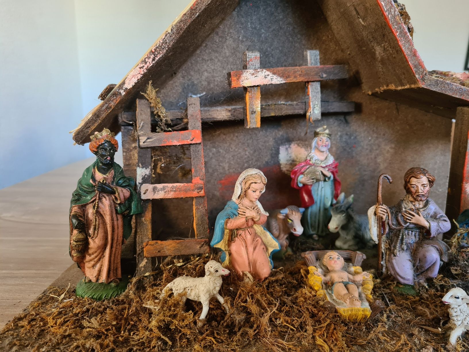 Alle Dekorationen: Weihnachtskrippe mit Figuren – Gebraucht aus Dussnang von kevin0812 1
