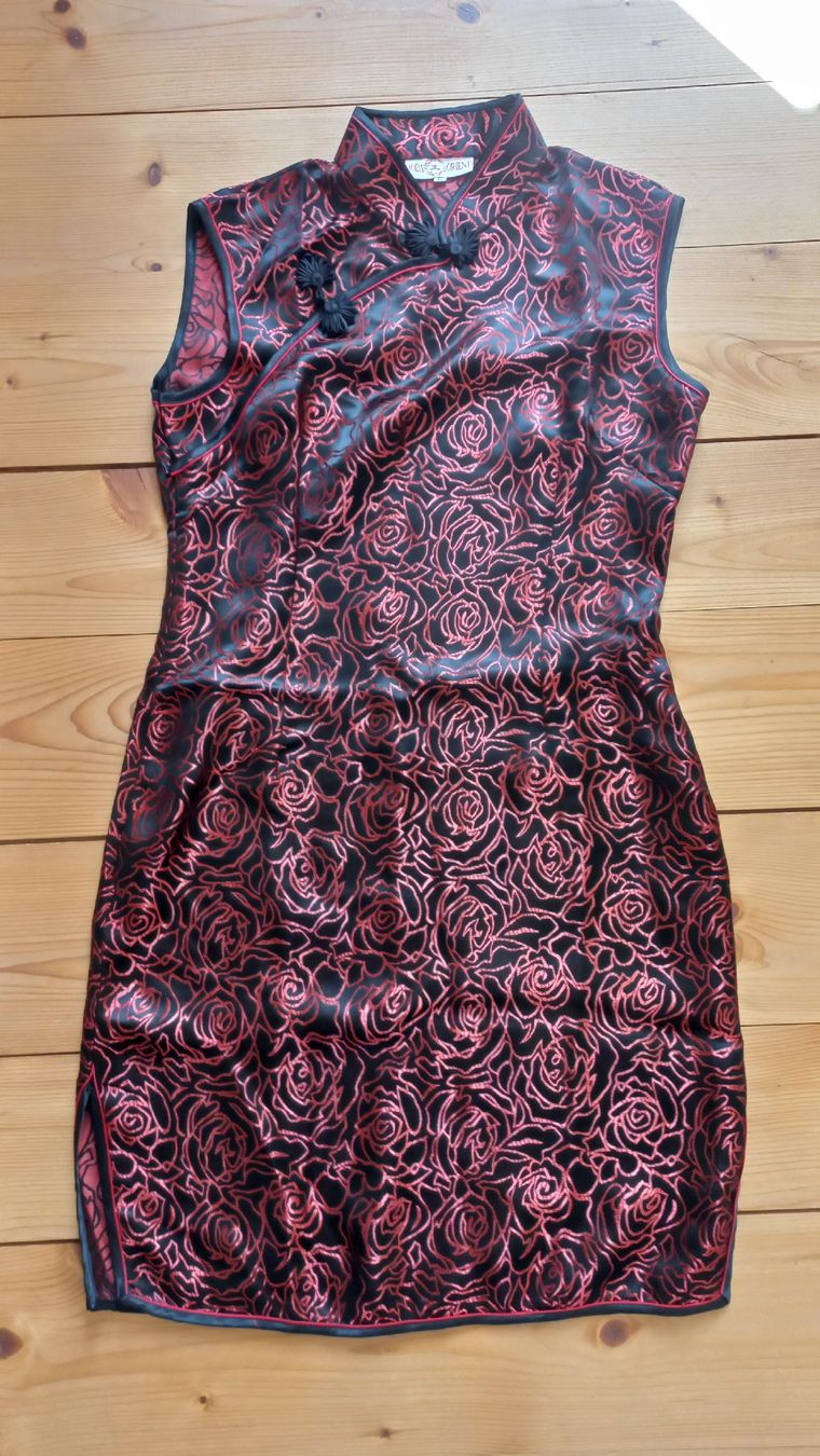Vestiti: qipao rosenmuster (m-l) – Nuovo (secondo la descrizione) da Buus venduto da ZinaidaR