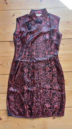 qipao rosenmuster (m-l)