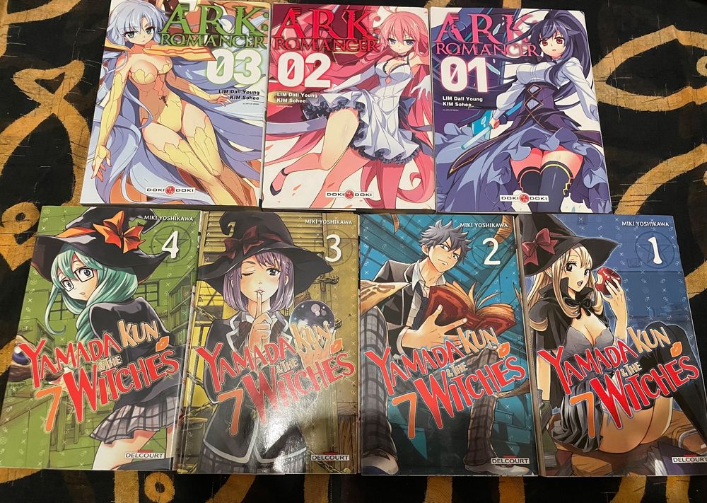 Lot Ark:Romancer Manga Complet + Yamada-kun & the 7 Witches (Neuf (Voir ...