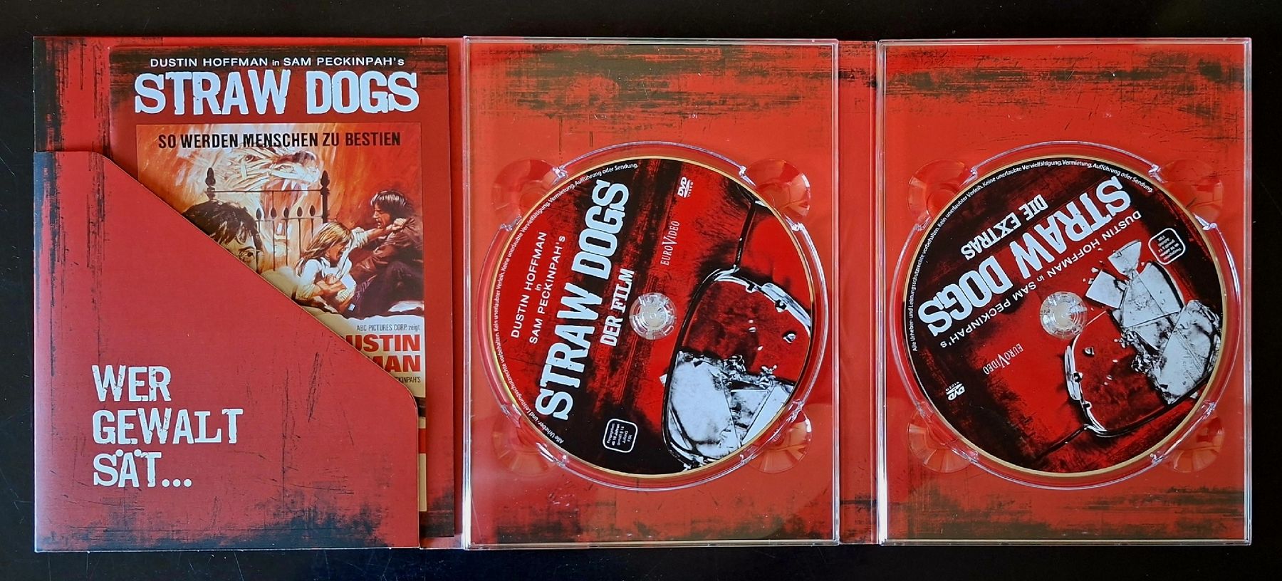 Tutti i DVDs: STRAW DOGS, Special Uncut Edition DVD Box  – Usato da Liestal venduto da Abimos 2
