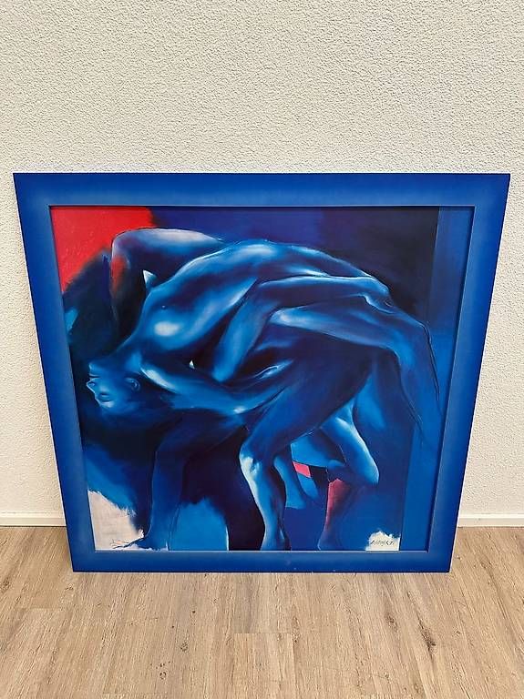 Foto & Immagini: Daniel Gasser Kunstdruck 1992 abstrakte Aktkomposition – Usato da Obernau venduto da Arche_Noah_Brocki