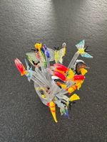 16 Swizzle Sticks aus Glas
