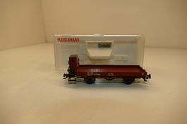 Fleischmann H0: DR Flachwagen mit Bremserhaus