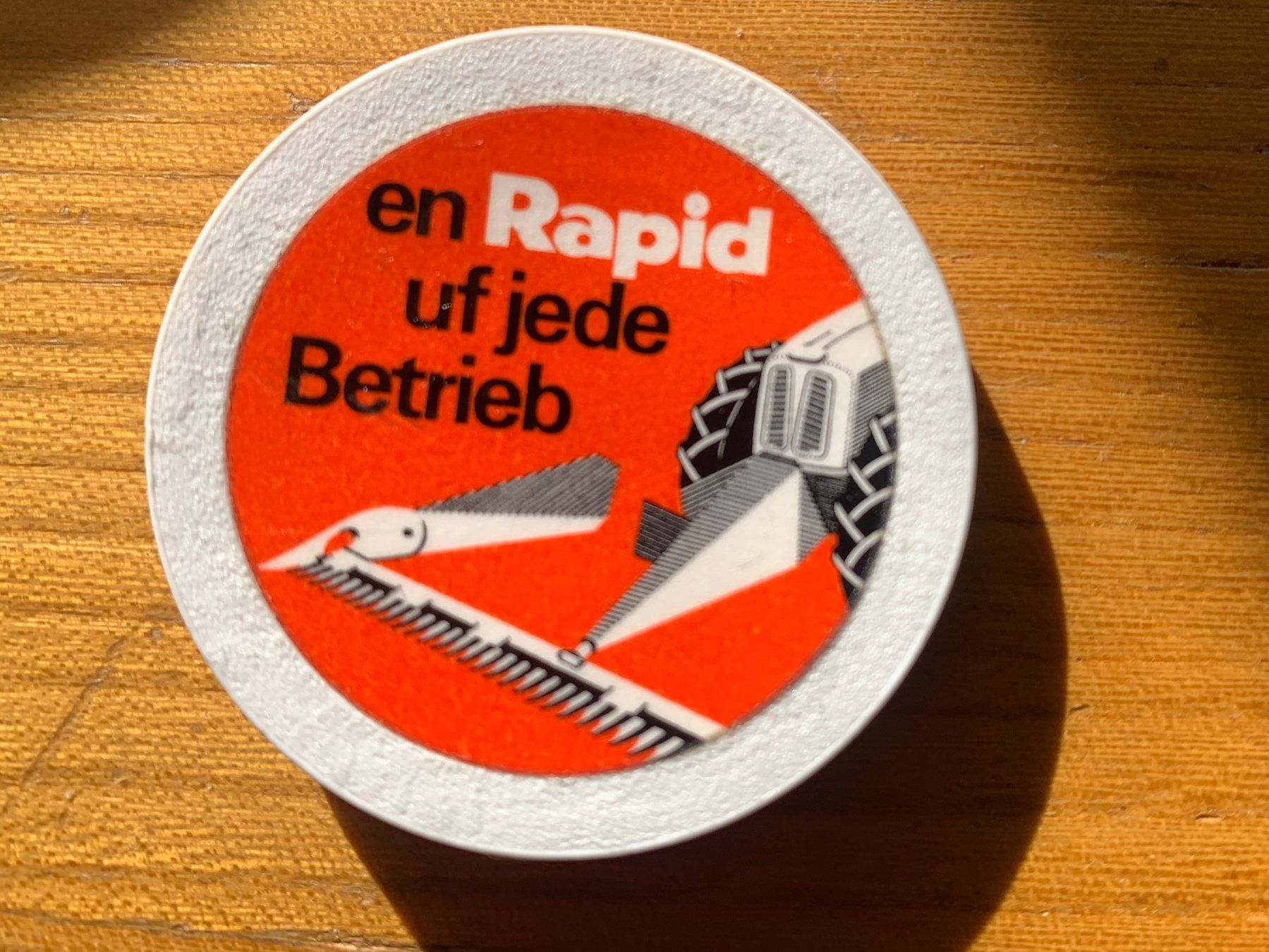 Swiss Placchette & Badge: en Rapid uf jede Betrieb – Nuovo (secondo la descrizione) da Altstätten SG venduto da alpalfa