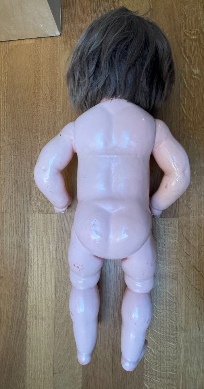 Puppen: Antike Puppe mit Echthaaren – Gebraucht aus Aarau von Chicca2006 2