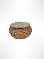 Handgeflochtene Weidenbox | Ø 8 cm