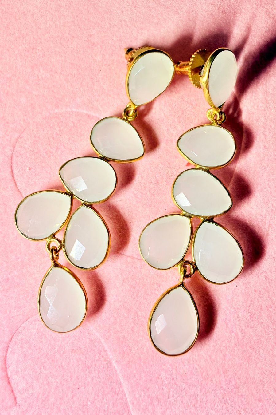 Ohrringe & -stecker: Boucles d’oreilles Pierres de lune – Neu und originalverpackt aus St-Maurice von Sandrinette123 2