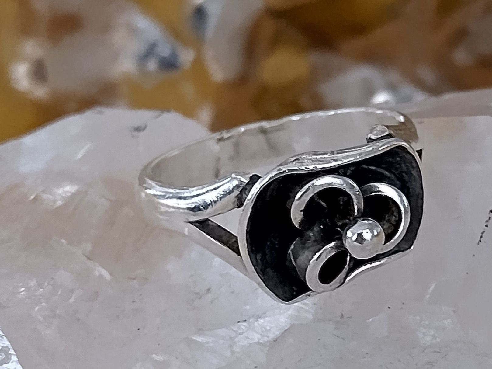 Anelli: BLUMEN RING IN 925 SILBER – Usato da Romanshorn venduto da BoutiqueA