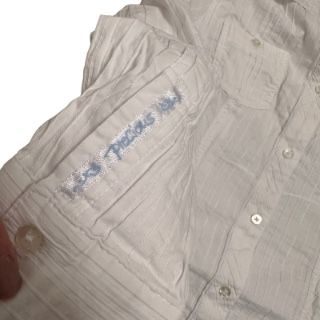 Camicette: Y2K VINTAGE WHITE SOFT SPRING BLOUSE S M – Usato da Zofingen venduto da JumpInVintage 4