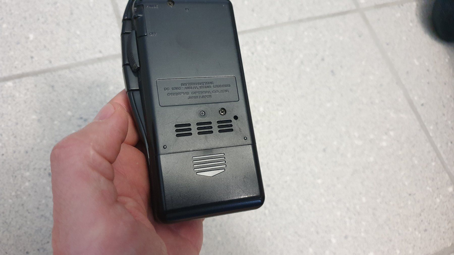 Olympus Registratori: Olympus Pearlcorder S914 (Microcassette Recorder) – Usato da Stäfa venduto da Supertramp73 8