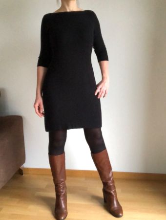 Strickkleid Esprit schwarz Gr. M guter Zustand