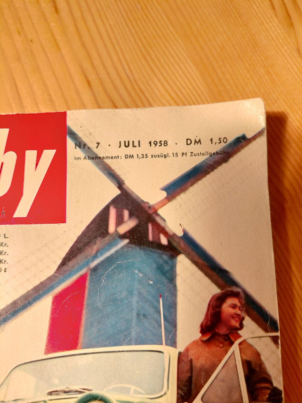 Riviste & Magazine: hobby das Magazin der Technik Juli 1958 – Usato da Bonaduz venduto da topolino052 1
