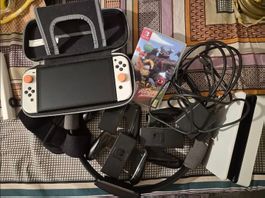 Nintendo Switch OLED Zelda Hülle und Ring Fit