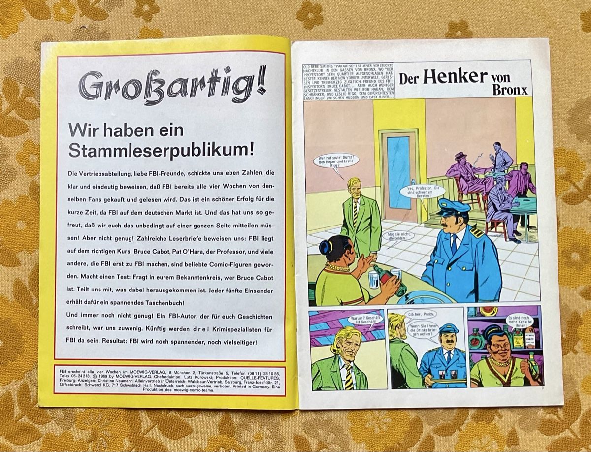 Fumetti: FBI Heft Nr 22 von 1969 – Usato da Endingen venduto da nathan05 1