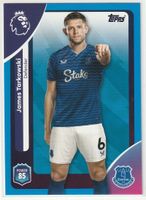 2026 Topps Premier League James Tarkowski Base Blue Parallel