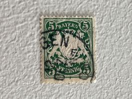 Bayern Briefmarken (Gratis-Versand)